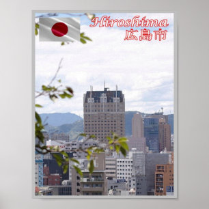 Poster Hiroshima - Japon -