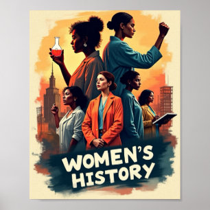 Poster Histoire des femmes