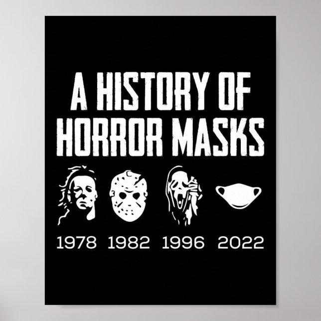 Poster Histoire Des Masques D'Horreur Costume Lazy Hallow (Devant)