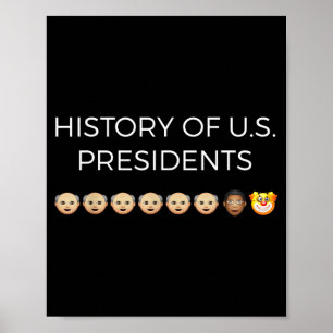 Poster Histoire des présidents américains qui résistent