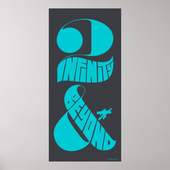 Poster Histoire du jouet | 2 Logo Infinity & Beyond (Devant)