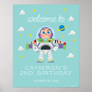 Poster Histoire du jouet Buzz Anniversaire de la lumièr
