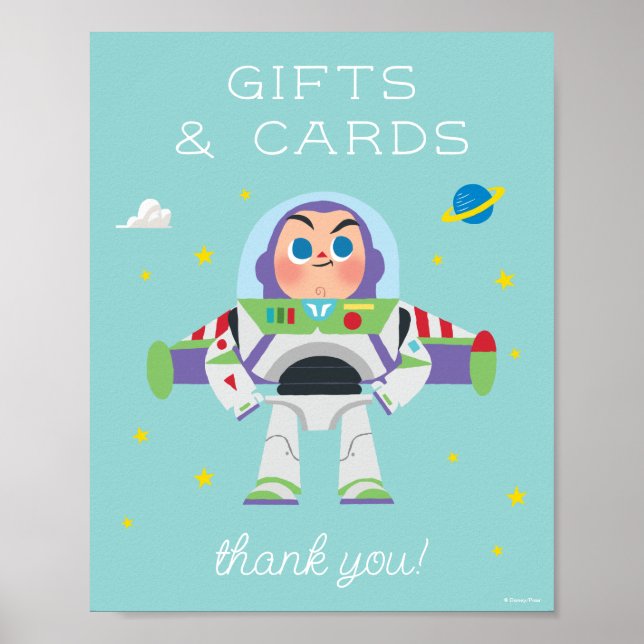 Poster Histoire du jouet | Buzz Lightyear Anniversaire Ta (Devant)