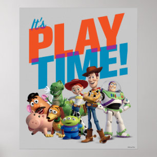 Poster Histoire du jouet C'est l'heure du jeu