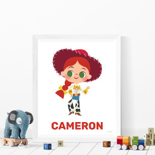 Poster Histoire du jouet Jessie personnalisée