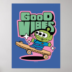 Poster Histoire du jouet Little Green Men Good Vibes