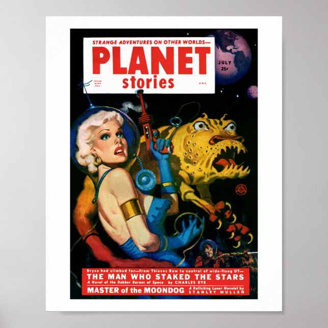 Poster Histoires de planètes (juil, 1952) (Devant)