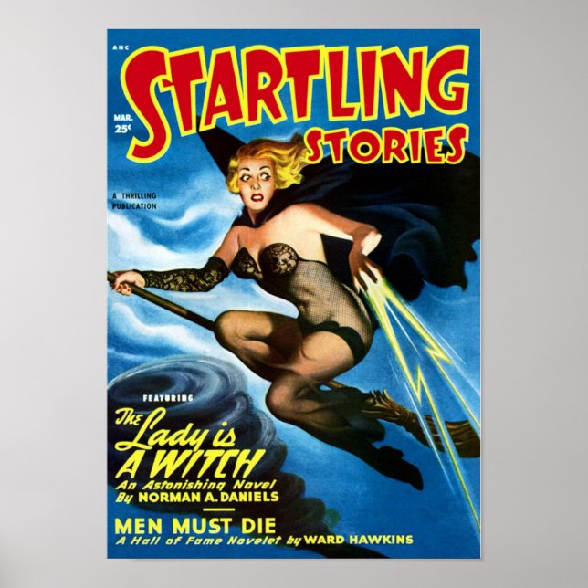 Poster Histoires étonnantes — la Dame est une sorcière (Devant)