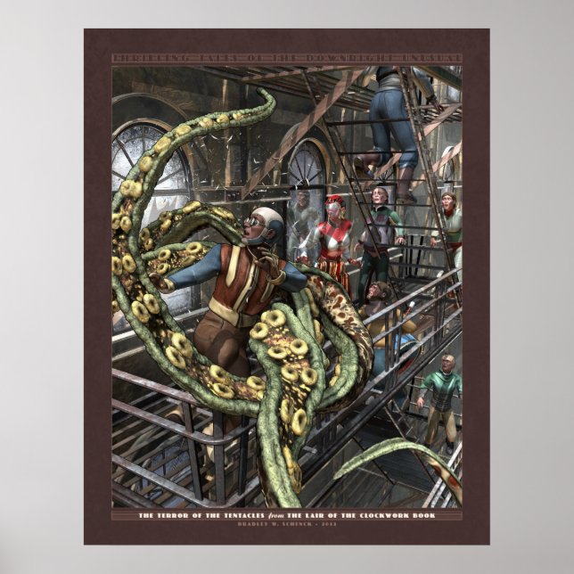 Poster Histoires passionnantes : Terreur des Tentacles (2 (Devant)