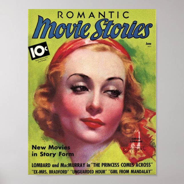 Poster Histoires romantiques de films (Devant)