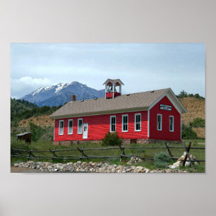Poster Historic Maysville School, Colorado