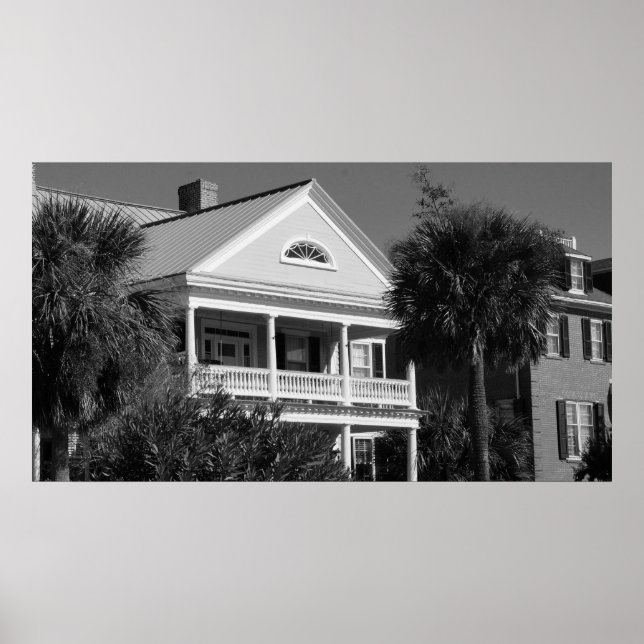 Poster Historiquement parlant Charleston, SC (Devant)