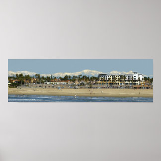Poster Hiver À La Plage