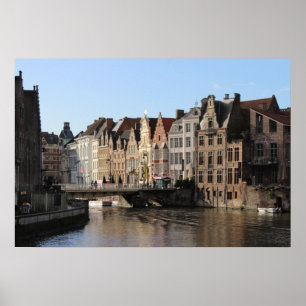 Poster Hiver au Kornlei à Gand, Belgique