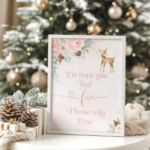 Poster Hiver Conederland Les faveurs s'il vous plaît pren