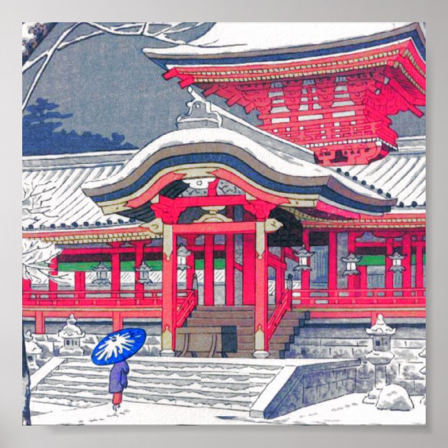 Poster Hiver japonais (Devant)