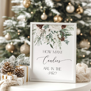 Poster Hiver sans sexe Devinez combien de bonbons