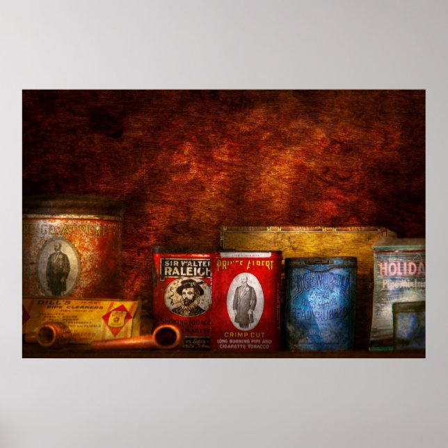 Poster Hobby - Fumeur - Fumeurs pipes (Devant)