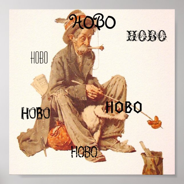 Poster Hobo (Devant)