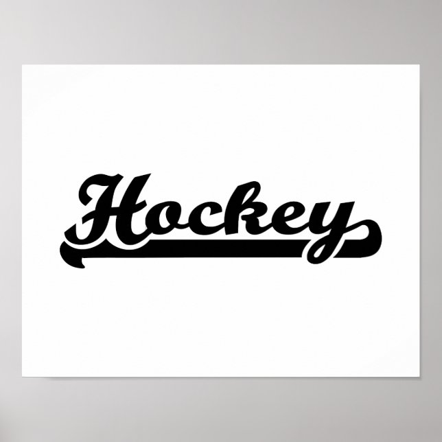 Poster Hockey (Devant)