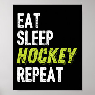 Poster Hockey pour les garçons Joueur de hockey sur glace