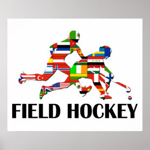 Poster Hockey sur gazon