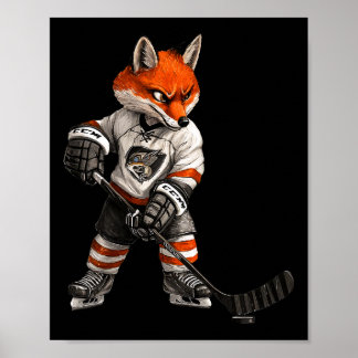 Poster Hockey sur glace des Foxes