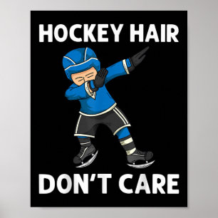 Poster Hockey sur glace drôle pour hommes femmes terrain 