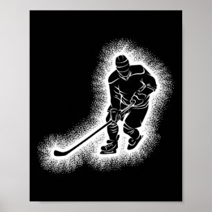 Poster Hockey sur glace enfants garçons jeunesse (1) 
