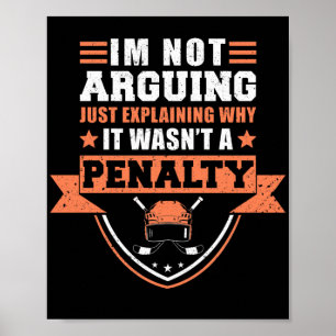Poster Hockey sur glace IM ne pas invoquer Joueur Joueur 