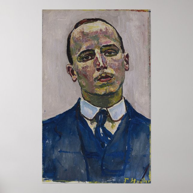 Poster Hodler - Josef Muller 1916 (Devant)