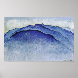 Poster Hodler - Pinnacles In The Morning 1915