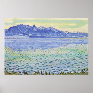 Poster Hodler - Thun Stockhorn Kette 1904