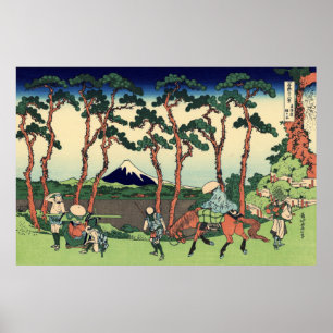 Poster Hodogaya on the Tōkaidō
