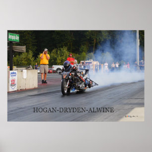 Poster Hogan-Dryden-Alwine Top Fuel 2008