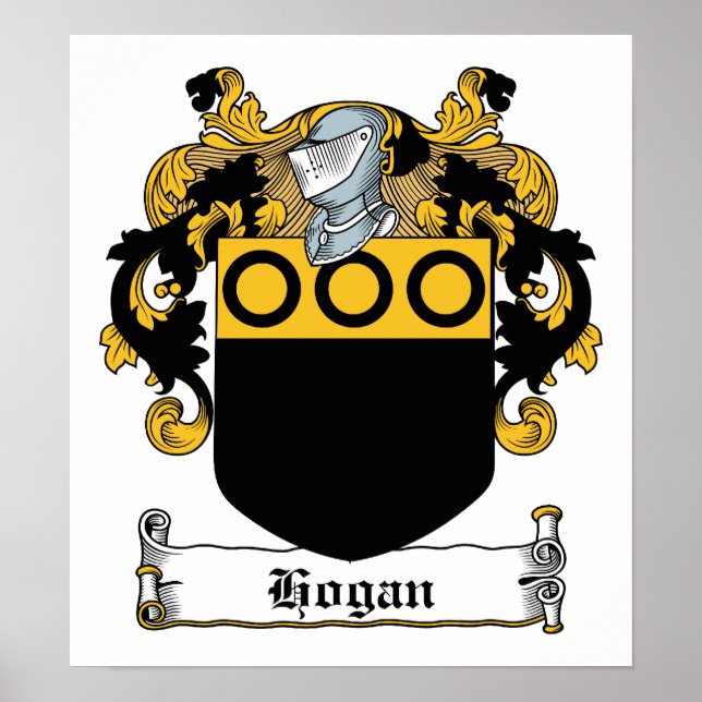 Poster Hogan Family Crest (Devant)