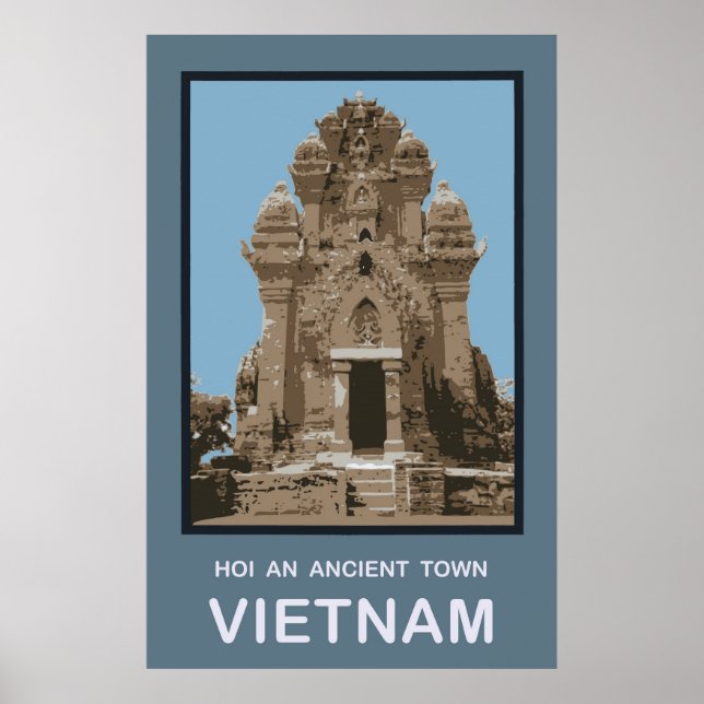 Poster Hoi An Ancienne Ville Vietnam (Devant)