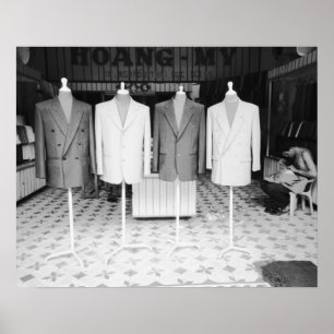 Poster Hoi An Vietnam, des costumes sur mesure pour aller