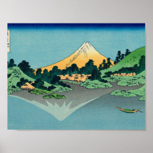Poster Hokusai Katsushika - Le Mont Fuji