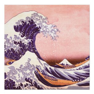 Poster hokusai - La grande vague