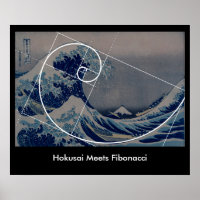 Hokusai rencontre Fibonacci, Golden Ratio