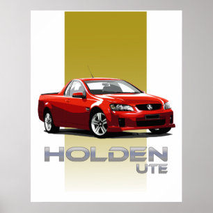 Poster Holden Ute