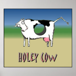 Poster Holey Cow