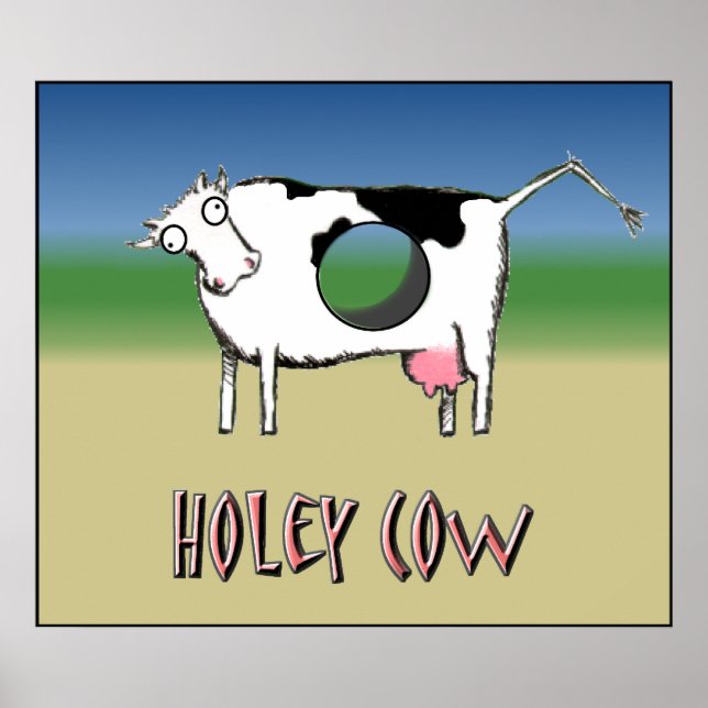 Poster Holey Cow (Devant)