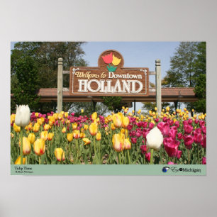 Poster Holland Tulip Time - Holland, Michigan