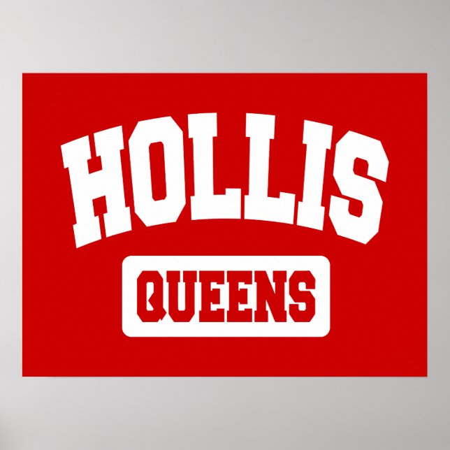 Poster Hollis, Queens, New York (Devant)