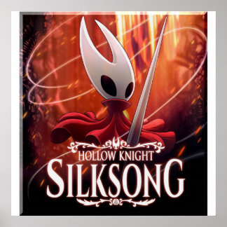 Poster Hollow Knight Silksong