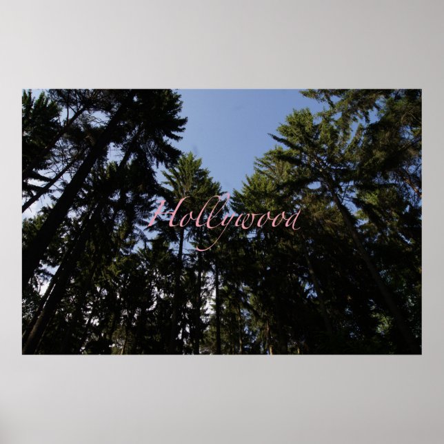 Poster Hollywood (Devant)