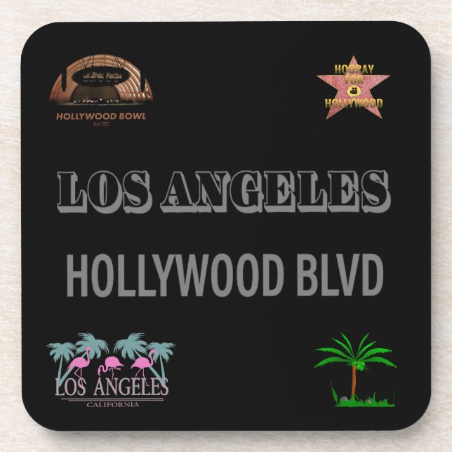 Poster Hollywood Blvd. Coaster (Front)