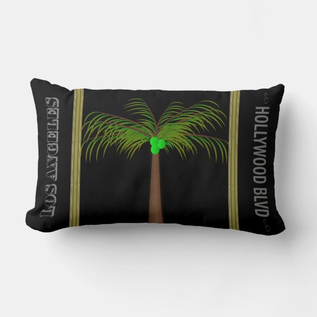 Poster Hollywood Blvd. Coussin Lumbar (Recto)
